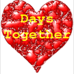 Tage zusammen - Liebe Widget