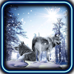 Schnee Wolf HD Live Wallpaper
