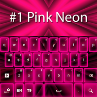 Rosa Neon GO Tastatur
