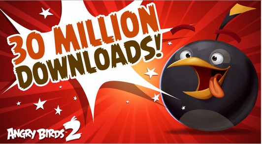 Angry Birds 2 - über 30 Millionen Downloads!