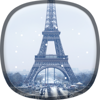 Schnee in Paris - Live Wallpaper