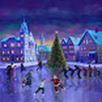 Weihnachten Eisbahn / Christmas Rink LWP