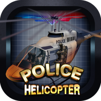 Polizeihubschrauber - 3D Flug