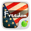 USA Freedom GO Keyboard Theme