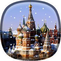 Schnee In Moskau - Live Wallpaper